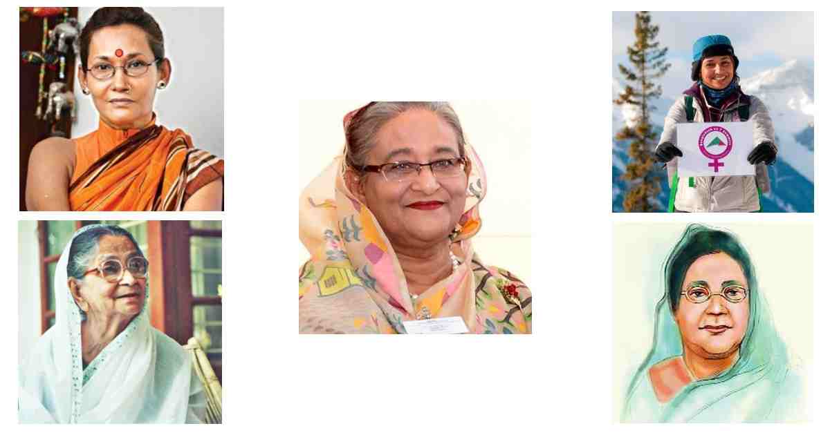 Legendary Women in Bangladesh with Pioneering Contribution in Diverse